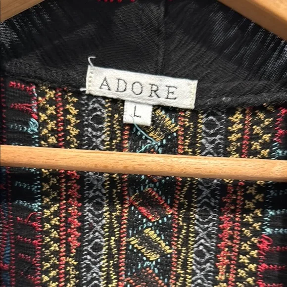 Boho Chic Multicolor Cardigan/Jacket - Picture 5 of 8